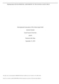 NRS 434VN Topic 1 Assignment: Environmental Factors and Health Promotion: Accident Prevention and Safety Promotion for Parents and Caregivers of Infants. 2022 update