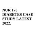 DIABETES CASE STUDY LATEST 2022.