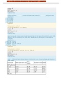 BIO 124 Pre-Nursing Readiness Test Anatomy 1 Answers