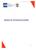Module Gynaecologie en Urologie