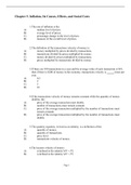 Chapter 5. Inflation, Its Causes, Effects, and Social Costs