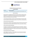 NR 103 Week 4 CEAP Focused Actitivity # 1, Spring 2022; Chamberlain College Of Nursing.