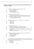 Chapter 13. The Open Economy Revisited, The Mundell-Fleming Model and the Exchange-Rate Regime