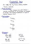 Coulomb's law