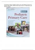 Test Bank for Burns' Pediatric Primary Care 7th Edition by Dawn Lee  Garzon, Mary Dirks, Martha Dries snack, Karen G. Duderstadt, and  Nan M. Gaylord