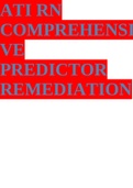 ATI RN COMPREHENSIVE PREDICTOR REMEDIATION.