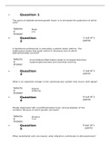 Exam (elaborations) PATHOPHYSI NR 507 Array Advanced Pathophysiology Midterm EXAM