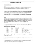 Exam (elaborations) ISYE 6501 19SP01 HW-05 Latest Update | TOP RATED ISYE 6501 19SP01 HW-05 Q8.1 Describe a situation or problem from your job, everyday life, current events, etc., for which a linear regression model would be appropriate. List some (up to