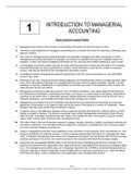 Cornerstones of Managerial Accounting, Mowen - Downloadable Solutions Manual (Revised)