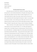 Pro and Anti Women in Combat; Argumentative Essay