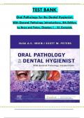 TEST BANK - Oral Pathology for the Dental Hygienist, 8th Edition by Ibsen and Peters,All 1-10 Chapters Covered ,Latest Edition ISBN:9780323764032