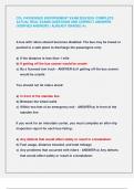 CDL PASSENGER ENDORSEMENT EXAM 2024/2024 /COMPLETE  ACTUAL REAL EXAMS QUESTIONS AND CORRECT ANSWERS  (VERIFIED ANSWERS ) ALREADY GRADED A+.