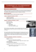 Samenvatting Propedeutica: Cardiologie en circulatie (3e Ba DGK UA)