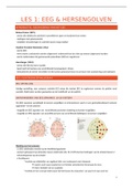 neurofysiologie: les 1 tem les 4 (behaald resultaat: 18/20)