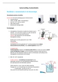 Samenvatting automatisatie (Instrumentele analyse)