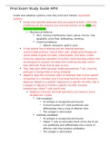 BIOS 255 Final Exam Study Guide 2 GRADED A