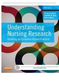 Test Bank for Understanding Nursing Research 6th Edition by Grove