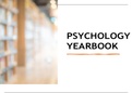 PSYC-110N Week 8 Final Project: Psychology Yearbook (GRADED A)