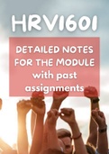 HRV1601 new Human Rights, Values and Social Transformation – great notes with past assignments.