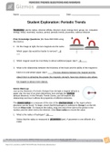 GIZMOS STUDENT EXPLORATION CHEMISTRY 101:  PERIODIC TRENDS GRADED A+