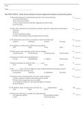 Test Bank Sterile Products and Aseptic Techniques for the Pharmacy Technician 2nd Edition by Mike Johnston, Jeff Gricar Chapter 1-9