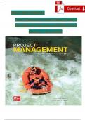 Solution Manual for Project Management: The Managerial Process, 8th Edition By Erik Larson and Clifford Gray, Verified Chapters 1 - 16, Complete Newest Version