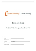 Burgerschap portfolio vitaal burgerschap