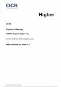 OCR GCSE Physics  A  Gateway J249/03