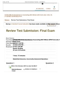 COUN6360 Week 10 Final Exam (100% Correct Feb 2022)