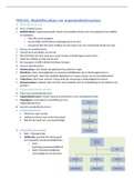 TH3:H1: Bedrijfscultuur en organisatiestructuur