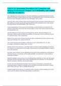 COUN 521 Assessment Procedures for Counselors and Helping Professionals Chapter 5 & 6-Reliability and Validity || Already Graded A+.