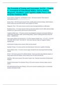 The Essentials of Testing and Assessment, 3rd Ed. , Chapter 8 - Assessment of Educational Ability: Survey Battery, Diagnostic, Readiness, and Cognitive Ability Tests || with Errorless Solutions 100%.