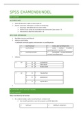 Samenvatting Statistiek 2: Kansrekening En Inductieve (spss)