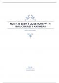  Nure 130 Exam 1 QUESTIONS WITH 100% CORRECT ANSWERS    Standards of Practice - with Answers:Assessment  Diagnosis Outcome Identification  Planning  Implementation  Evaluation  Standards of Professionalism - with Answers:Ethics  Education  Evidence-Based 