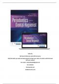 Foundations of Periodontics for the Dental Hygienist Sixth edition Jill S. Gehrig TESTBANK