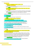 NURSING NSG6999>StudyNotes./South University