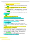 NURSING NSG6999>StudyNotes./South University