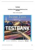 Test Bank For South-Western Federal Taxation 2024 Individual Income Taxes 45th Edition by James C. Young, Annette Nellen