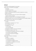 Samenvatting Readers 1a, 1b, 2 en 4 Inleiding tot Pedagogische Wetenschappen VUB 16/20