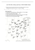 ESCI240 LAB7 AIR MASSES