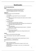 Samenvatting -  Boekhouden - Event & Projectmanagement