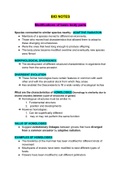 Modification of basic body parts and Biogeography - Grade 11 Biology 