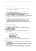 physical geography - hot arid and semi-arid environments case study