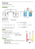 Samenvatting  Toegepaste chemie 6de middelbaar, 2de semester