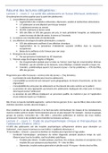 Résumé des lectures obligatoires - psychologie de l'adolescence (B2/B3)