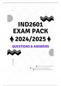 IND2601 EXAM PACK 2024/2025