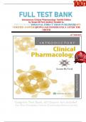 FULL TEST BANK Introductory Clinical Pharmacology Twelfth Edition by Susan M Ford (Author) Graded A+  