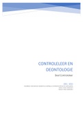 Controleleer en -deontologie: onderdeel controleleer