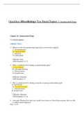 OpenStax Microbiology Test Bank Chapter 14 : Antimicrobial Drugs