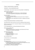 Samenvatting: Gedragswetenschappen 5: Thema 2: Hoofdstuk 2